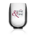 12 oz Stemless Wine Synthetic Glass